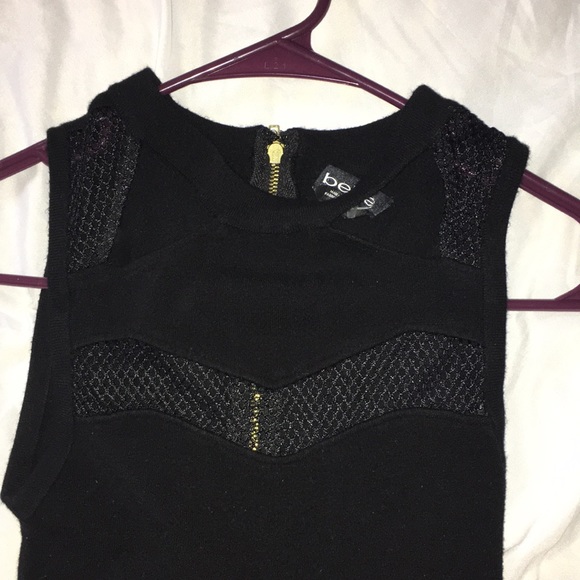Black mesh Bebe dress size xs - Picture 4 of 8